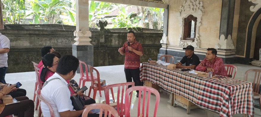 Kegiatan RKD Desa Pupuan Sawah. Pelatihan Jurnalistik 